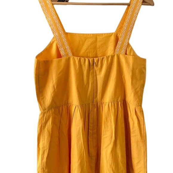J. Crew Yellow Midi Dress - Picture 8 of 14